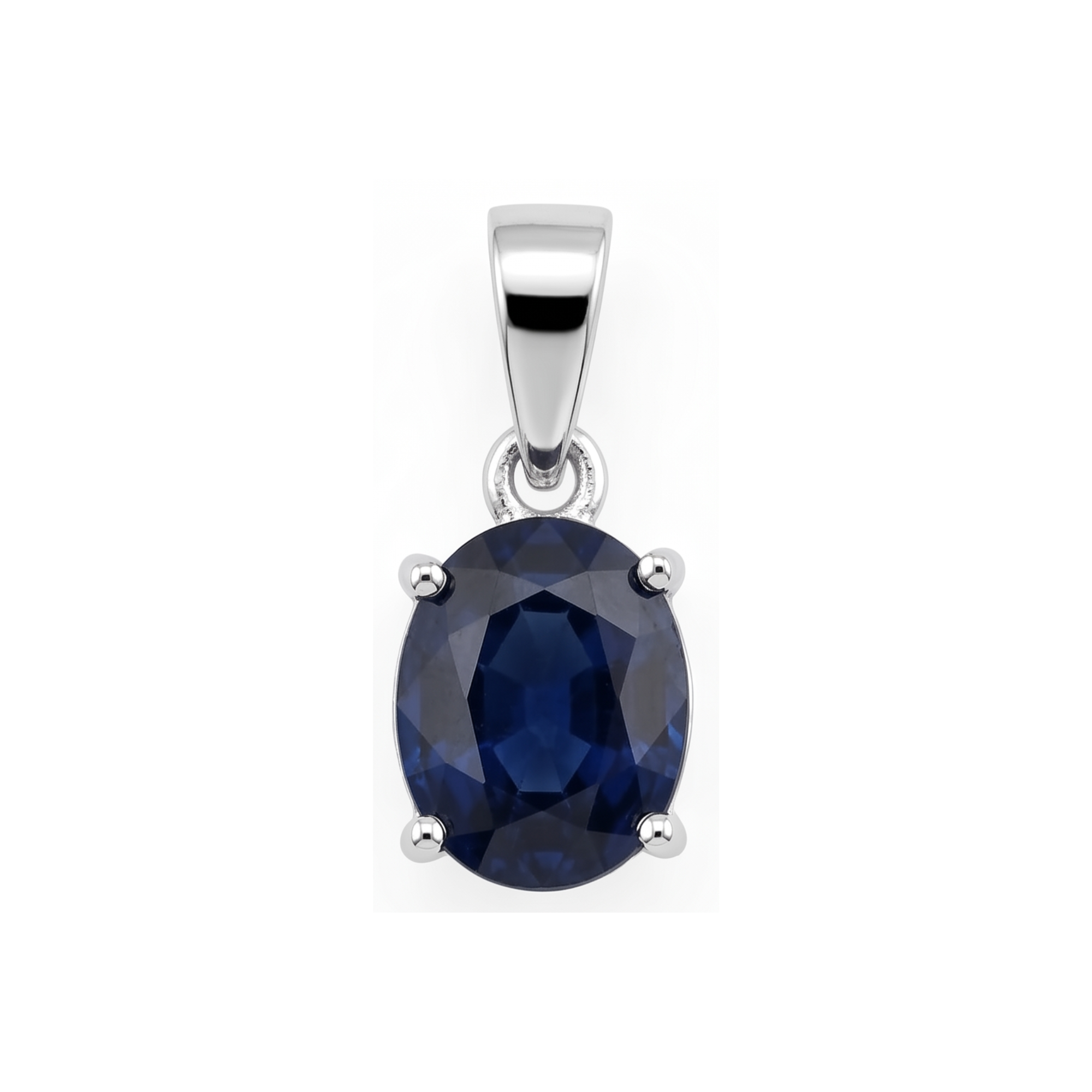 Exquisite Natural Ceylon Blue Sapphire Pendant 2.44 carats