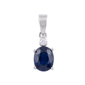 Exquisite Natural Ceylon Blue Sapphire Pendant 2.75 carats